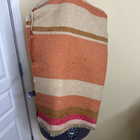 New Parfois Striped Multicolor Scarf - Picture 6 of 7